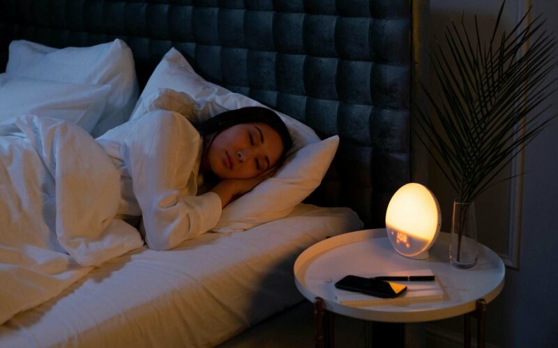 woman sleeping on best pillow for side sleepers